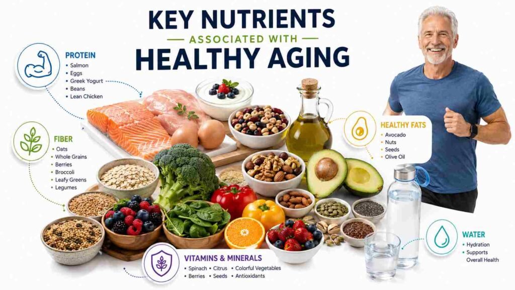 Key Nutrients Associated With Healthy Aging
