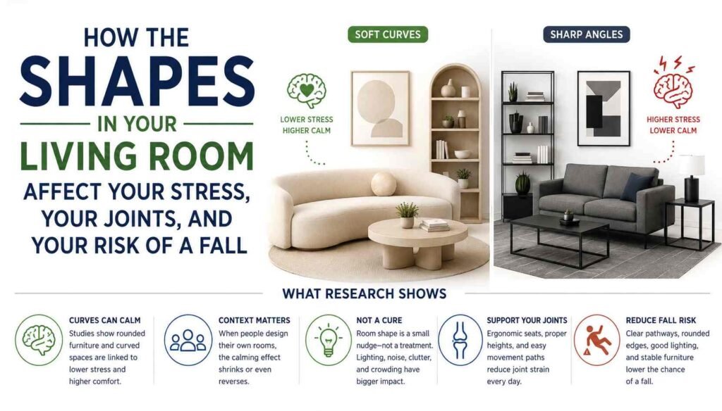 Link Between Room Shape and Stress Is Real, but Thinner Than Wellness Blogs Claim