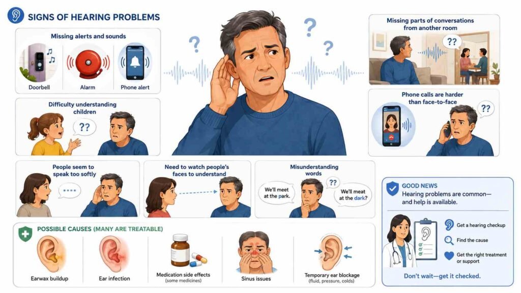 Other Signs That May Point To Hearing Problems