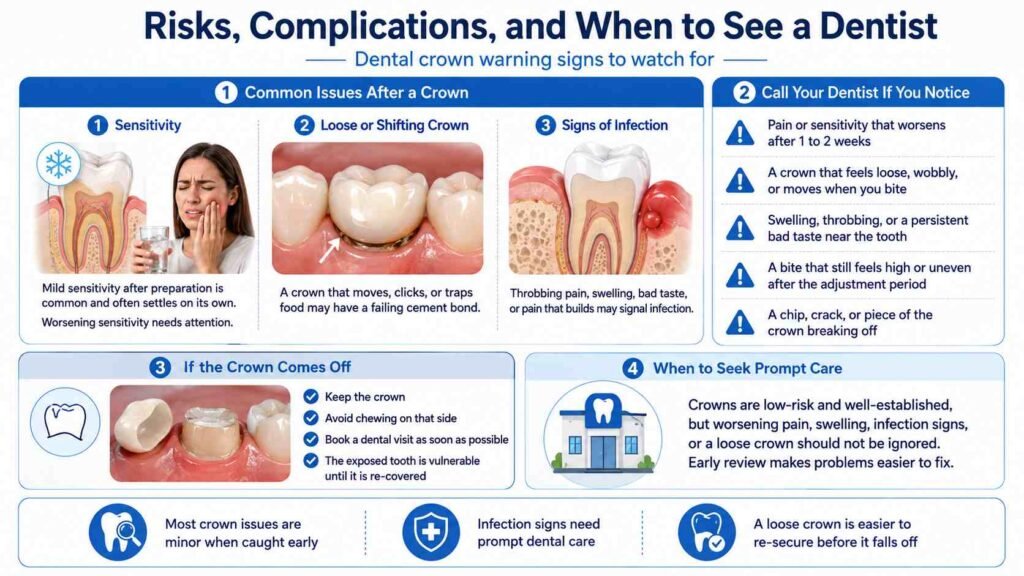 Risks, Complications, and When to See a Dentist