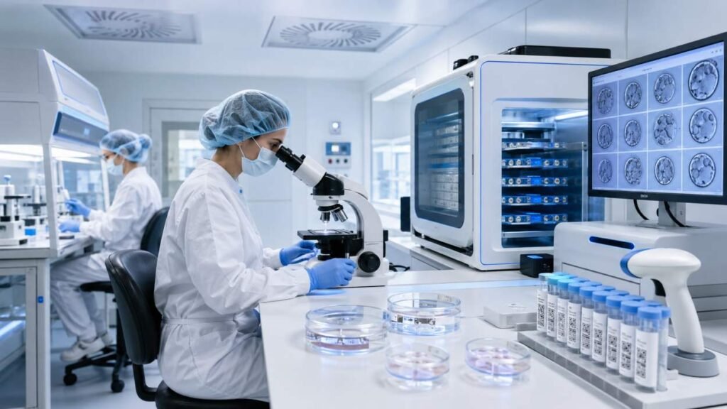 True Technological Backbone of Premium Embryology Labs