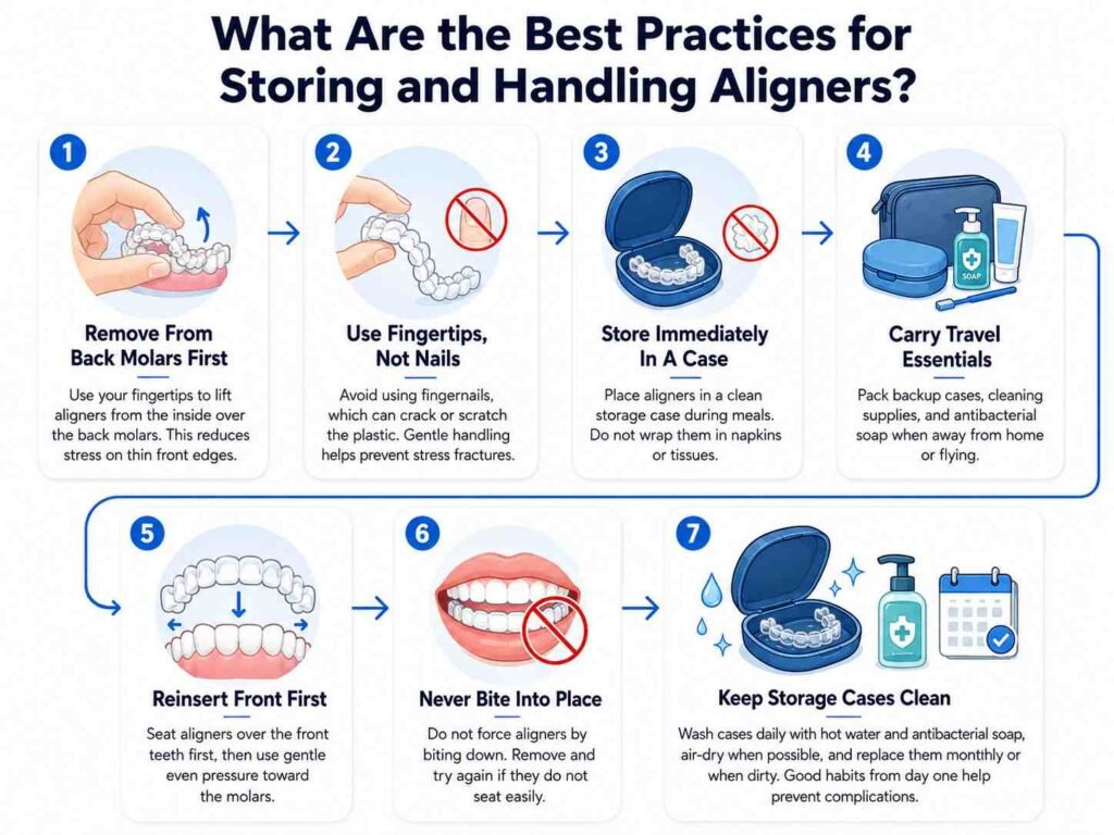 What Are the Best Practices for Storing and Handling Aligners?