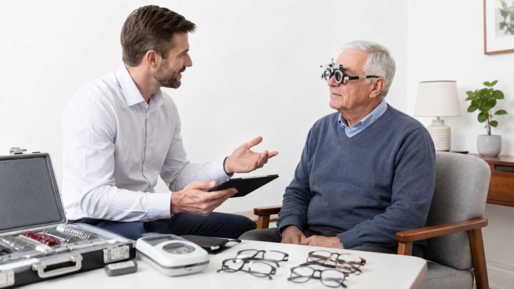 What Happens During a Home Eye Test?