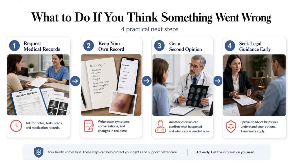 What to Do If You Think Something Went Wrong