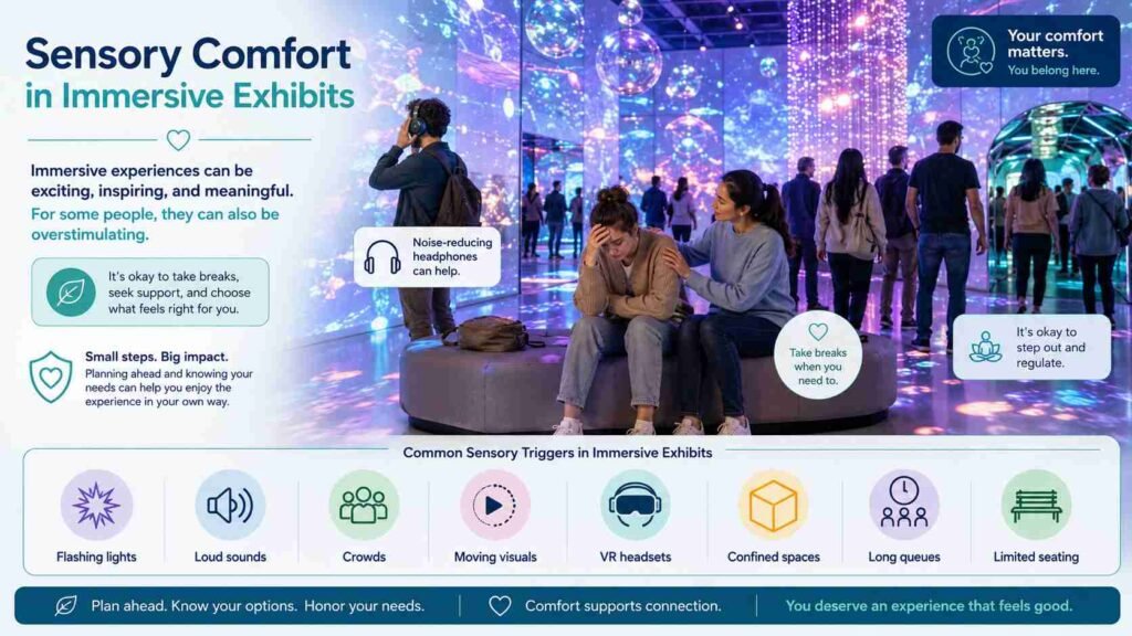 Why Immersive Exhibits Can Affect Comfort and Wellbeing