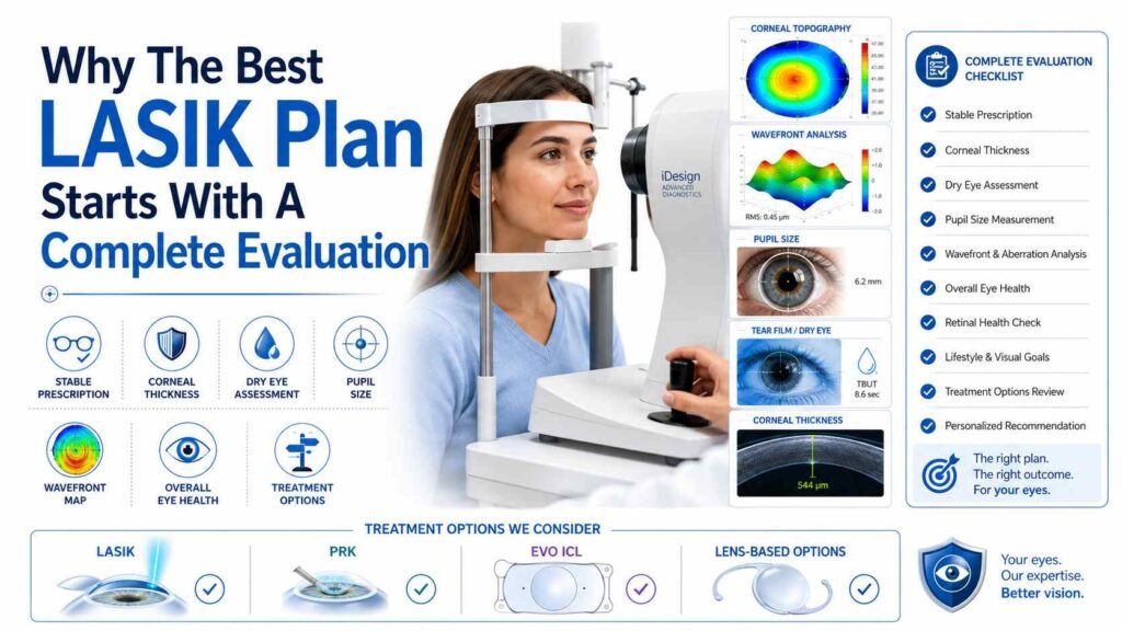 Why The Best LASIK Plan Starts With A Complete Evaluation