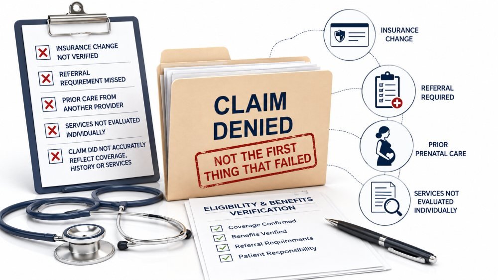 Claim Was Not the First Thing That Failed
