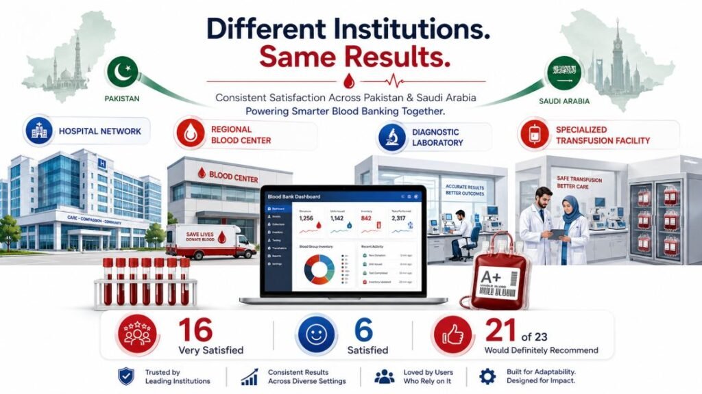 Consistent Results Across Very Different Institutions