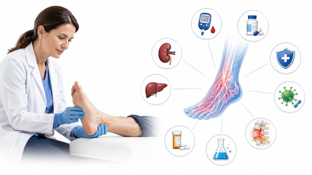 Do Not Assume Diabetes causes all Neuropathy.