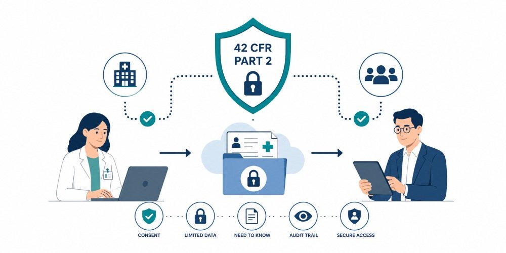 Sharing Behavioral Health Data Without Breaking 42 CFR Part 2