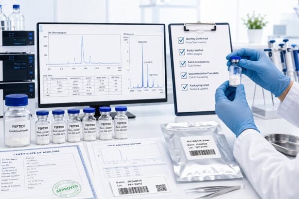 What Laboratory Teams Should Verify Before Accepting Peptide Materials