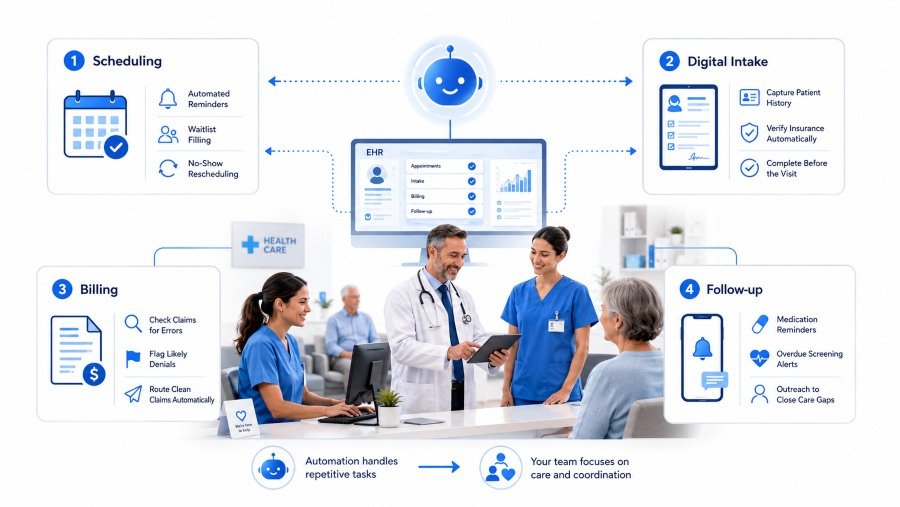 What Workflow Automation Actually Looks Like in a Clinical Setting