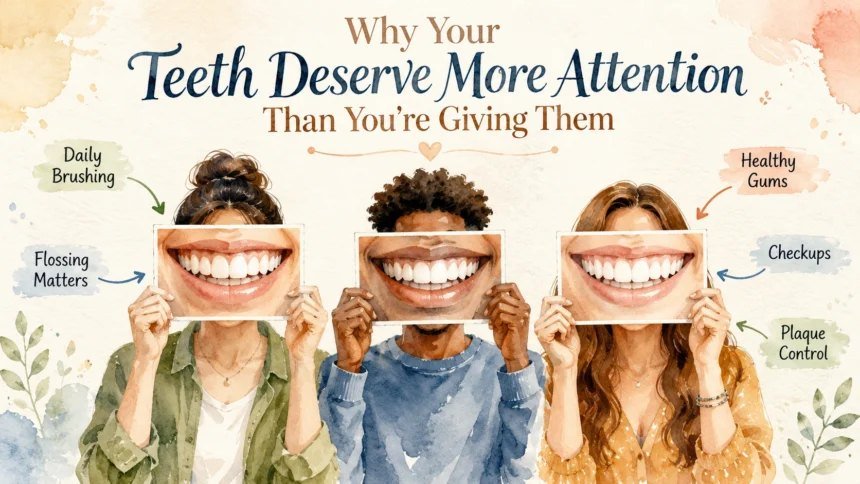 Why Your Teeth Deserve More Attention Than You’re Giving Them