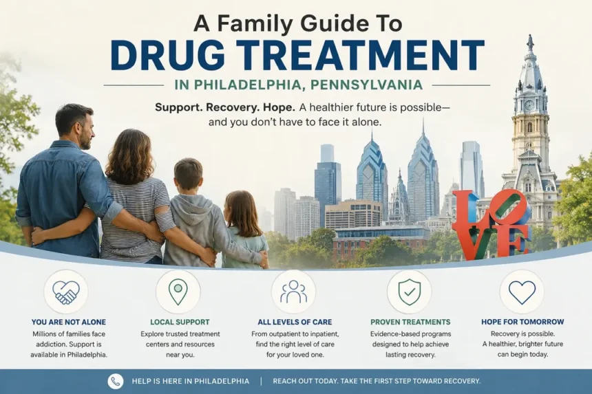 A Family Guide To Drug Treatment In Philadelphia and Pennsylvania