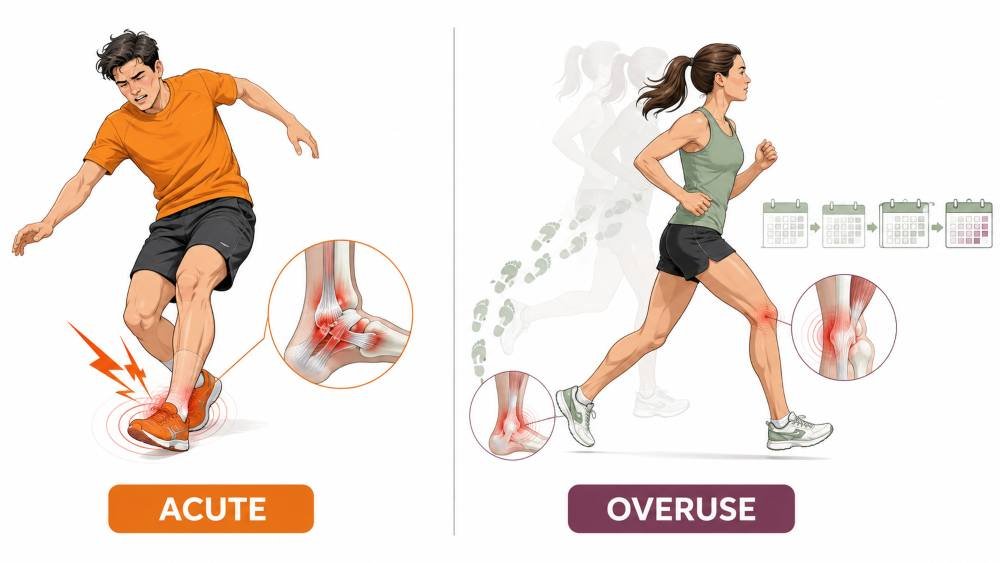 Acute Injuries Versus Overuse Injuries