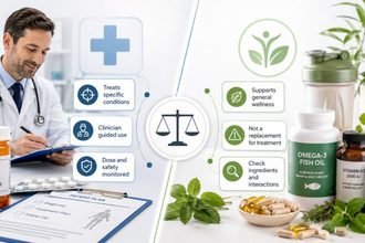 Difference Between Medical Treatments and Wellness Supplements