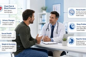 Health Concerns Men Often Delay Discussing With Their Doctors