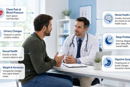 Health Concerns Men Often Delay Discussing With Their Doctors