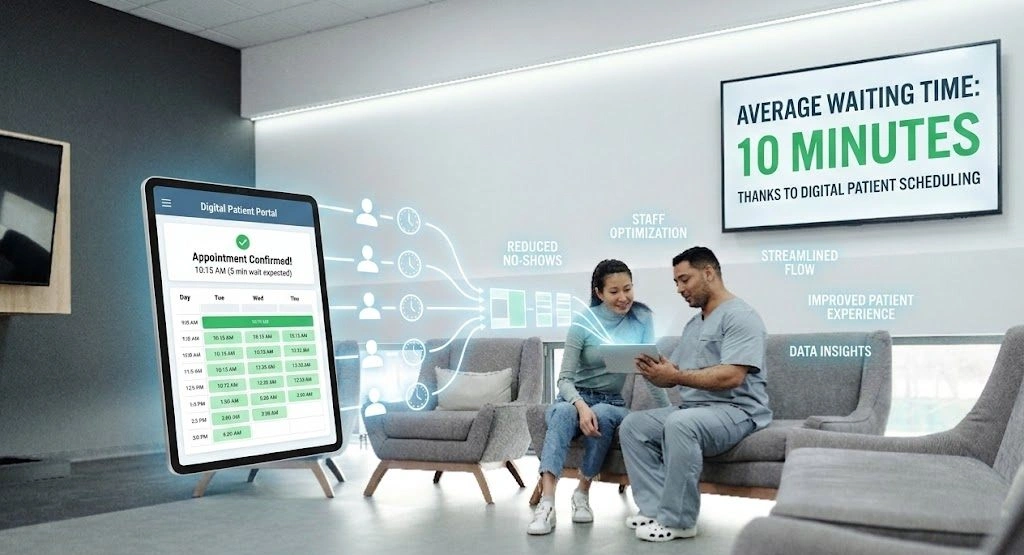 How Digital Patient Scheduling Reduces Waiting Times