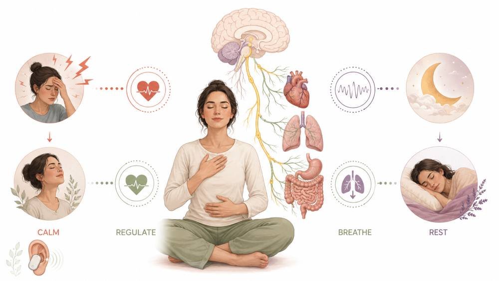 How Vagus Nerve Therapy Supports Emotional Regulation And Better Sleep