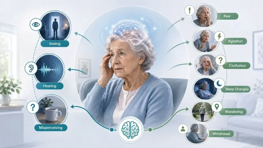 The Connection Between Dementia Behaviors and Hallucinations