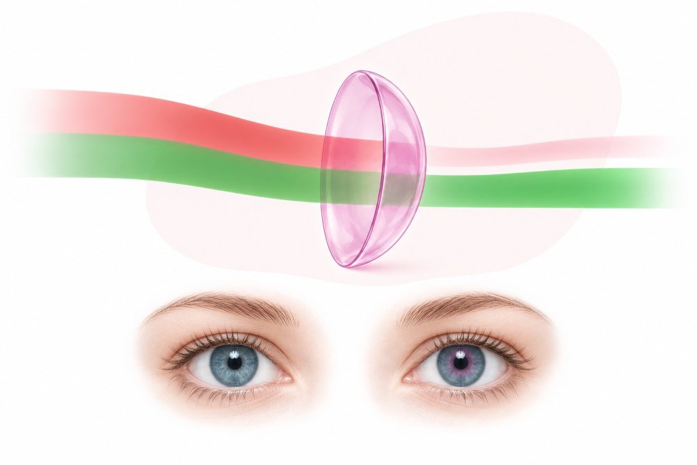 How Color-Correcting Contacts Work: The Science Of The Tint