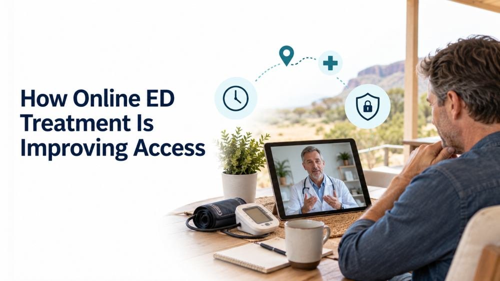 How Online ED Treatment Is Improving Access