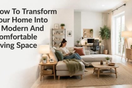 How To Transform Your Home Into A Modern And Comfortable Living Space