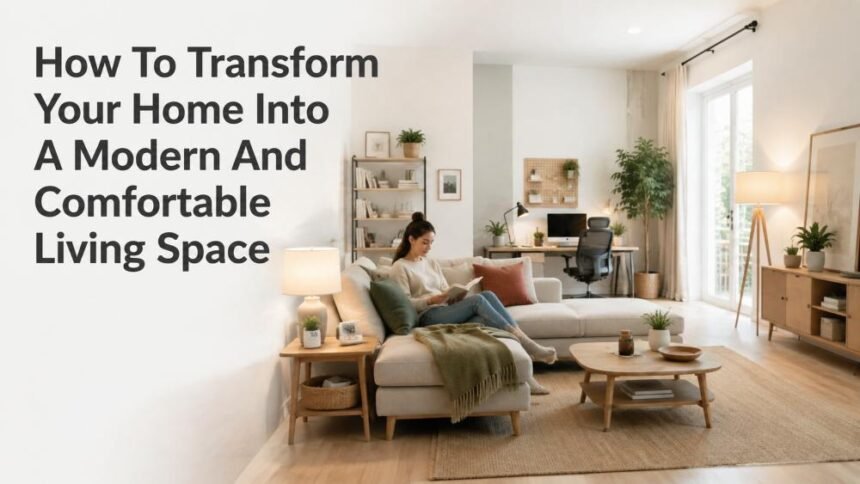 How To Transform Your Home Into A Modern And Comfortable Living Space