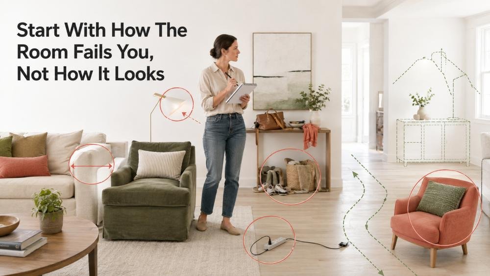 Start With How The Room Fails You, Not How It Looks