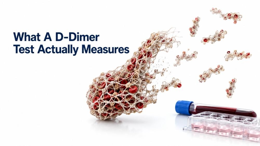 What A D-Dimer Test Actually Measures