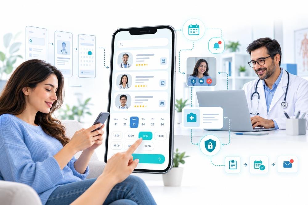 Step-by-Step Guide to Developing a Doctor Appointment Booking Application